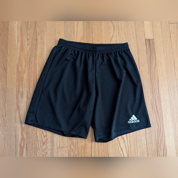 Adidas Women's Black Athletic Shorts - Picture 1 of 4